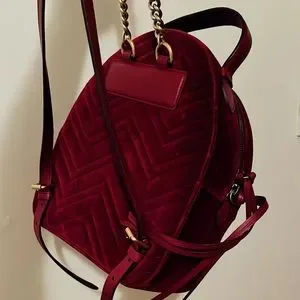 Gucci | Bags | A Vintage Velvet Gucci Backpack You Wont Find  display picture 3